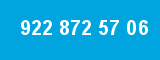 922 872 57 06